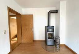 Arbeitszimmer mit Heizkamin