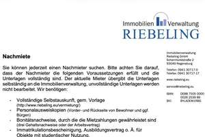 1-Zimmer Apartment in  Innenstadt mit Loggia für Studierende & Azubis – Fritz-Fend-Straße 9, 93047 Innenstadt, Regensburg – Vorschaubild 9