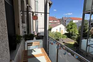  5-Gehminuten von der Donau entfernt: 3-Zimmer Wohnung mit EBK im Grünen – Wielandstraße 33, 89073 Ulm – Vorschaubild 2
