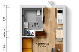 Neubau: Mikroapartments in KFW 55-Standard (A+) | Ap. 8 – Die vollständige Adresse der Immobilie erhältst du vom Anbieter., 81247 Obermenzing, München – Vorschaubild 7