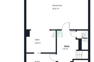 Großzügiges 6-Zimmer-Reihenmittelhaus mit Garten und Garage in Krefeld-Hüls – courtagefrei – Die vollständige Adresse der Immobilie erhältst du vom Anbieter., 47839 Hüls, Krefeld – Vorschaubild 16