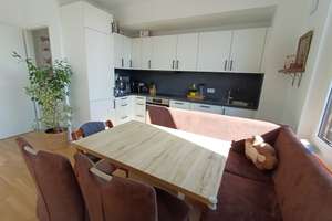  3-Zimmer, 2 Bäder, Einbauküche, 3 Jahre alt, 9 qm Balkon, FBH, Videogegenspr., Handtuchheizkörper – Zenzel Mühsam-Str. 15, 81735 Neuperlach, München – Vorschaubild 5
