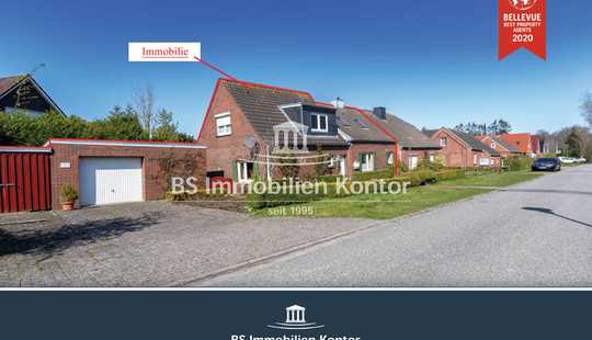 Bild von Renovierungsbedürftiges Einfamilienhaus mit Garage, Terrasse und Gartenanlage in ruhiger Lage!