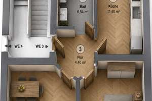 Traumwohnung mit EBK & Balkon mitten in Unterbilk! – Die vollständige Adresse der Immobilie erhältst du vom Anbieter., 40219 Unterbilk, Düsseldorf – Vorschaubild 6