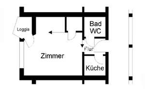 Tauschwohnung: Kompakte Flat in Bremen-Ost zu tauschen