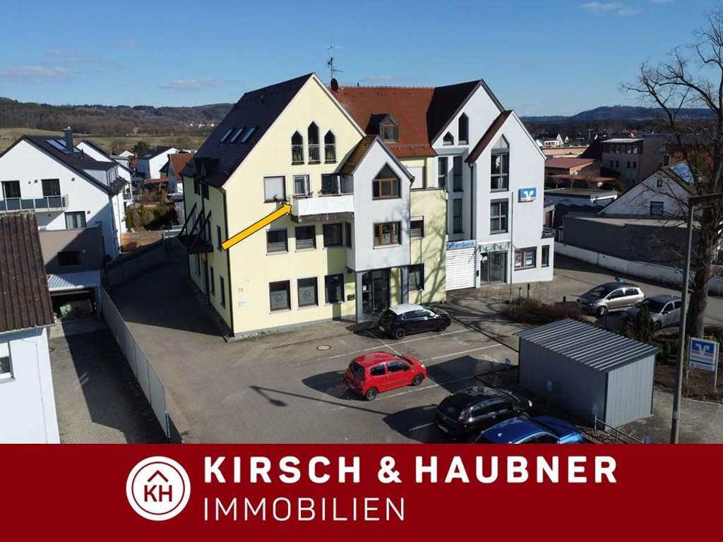 Immobilie in Berg b.Neumarkt i.d.OPf. - Attraktive, vermietete Wohnung 
mit sehr gutem Grundriss!  
   Berg - Zentrum - Bild 0