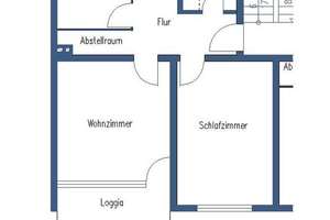 Erdgeschosswohnung mit Dusche, Loggia und Abstellraum – An der Teichbreite 32, 38448 Teichbreite, Wolfsburg – Vorschaubild 4