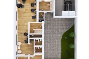 Repräsentatives Gewerbe in Top Lage mit  2 Maisonette-Wohnungen – Die vollständige Adresse der Immobilie erhältst du vom Anbieter., 67071 Oggersheim, Ludwigshafen am Rhein – Vorschaubild 12
