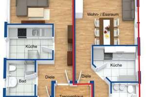 Charmante 2-Zimmer-Wohnung mit Balkon in Pasing – Die vollständige Adresse der Immobilie erhältst du vom Anbieter., 81241 Pasing, München – Vorschaubild 10