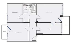 Helle 3-Zimmer-Wohnung in Langwasser – Schweidnitzer Str. 8, 90473 Langwasser Südwest, Nürnberg – Vorschaubild 13