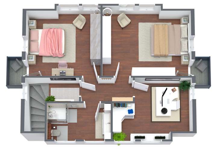 Obergeschoss NICHT MAßSTABSGET