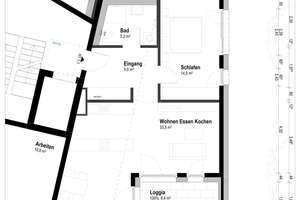 Moderne 2-Zimmer Neubauwohnung mit Loggia - Neubau - 1.1.1 – Die vollständige Adresse der Immobilie erhältst du vom Anbieter., 89231 Neu-Ulm – Vorschaubild 4