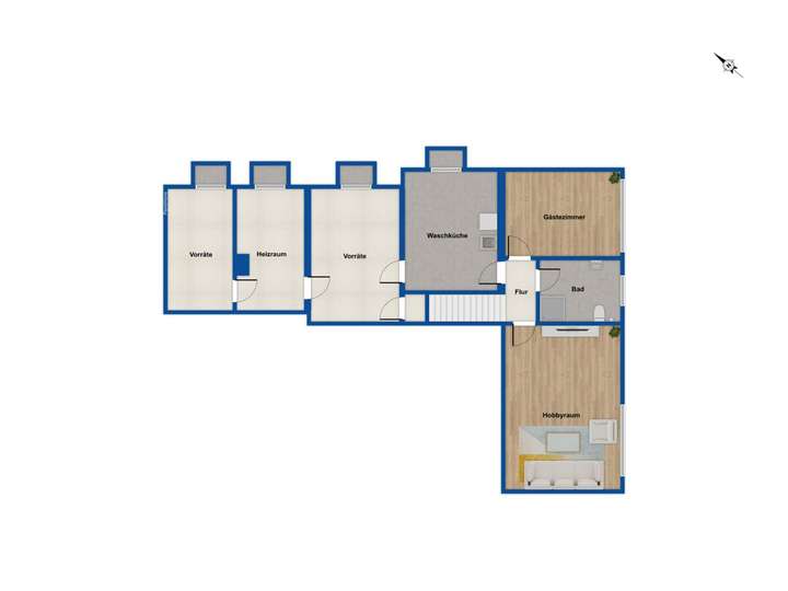 Grundriss Kellergeschoss