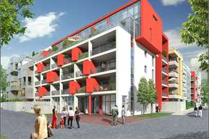 "Quartis Les Halles" in Düsseldorf-Pempelfort, helle 2-Raumwohnung mit Parkett und Südwestbalkon. – Schinkelstr. 63, 40211 Pempelfort, Düsseldorf – Vorschaubild 24
