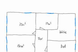 Tauschwohnung: 3-Z-Whg in Leipziger Vorstadt gegen 1-/2-R-Whg