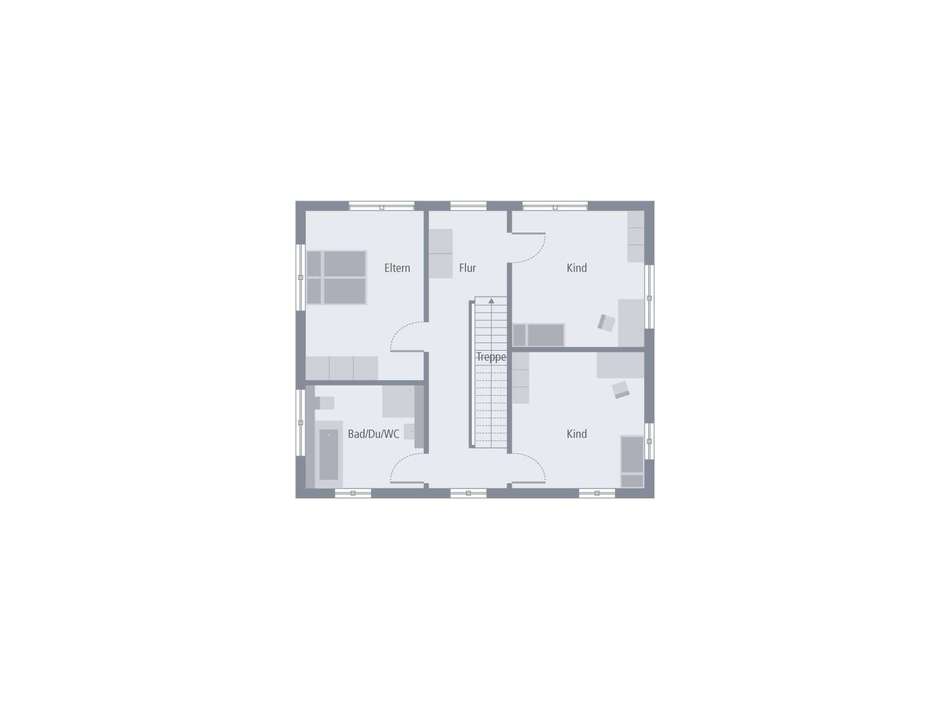 Grundriss Obergeschoss