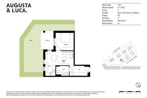 Stilvolle 2-Zimmer Wohnung mit großzügiger Terrasse und EBK – Kurt-Viermetz-Straße 6, 86150 Bahnhofs-, Bismarckviertel, Augsburg – Vorschaubild 12
