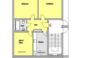 Moderne 3 Zimmer DG Wohnung in Hannover Mitte, List Nähe Lister Meile, Oststadt  – Seumestraße 5, 30161 Oststadt, Hannover – Vorschaubild 7