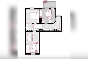 Tauschwohnung: Zentrale 2 Zi im Glockenbach, suchen min. 3 Zi mögl. nah