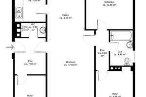 Geräumige Wohnung im zentralen Bramfeld – Die vollständige Adresse der Immobilie erhältst du vom Anbieter., 22179 Bramfeld, Hamburg – Vorschaubild 13