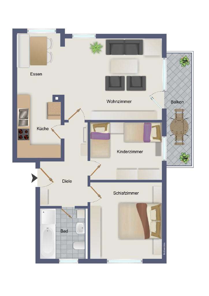 Immobilie in Gemmrigheim - eine tolle Wohneinheit - Bild 2
