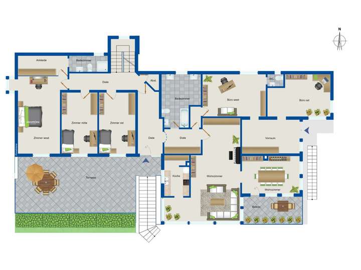 Grundriss Dachgeschoss