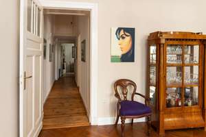 Toplage - Großzügige 5 Zimmer Berliner Altbauwohnung mit eindrucksvollen Stuckelementen – Die vollständige Adresse der Immobilie erhältst du vom Anbieter., 10825 Schöneberg, Berlin – Vorschaubild 6