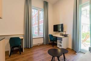 All-inklusive Miete! Studio mit privater Terrasse nahe Hauptbahnhof in der Europa City Berlin – Lehrter Straße 24B, 10557 Moabit, Berlin – Vorschaubild 3