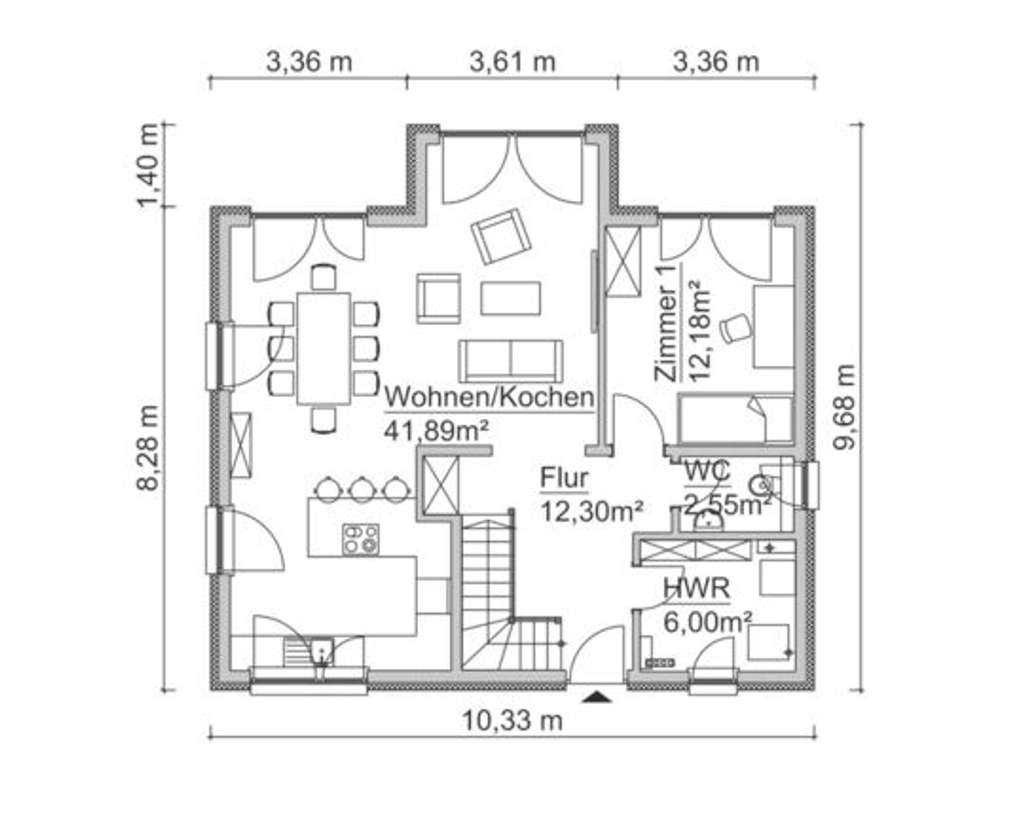 Immobilie in Linden - Wohlfühlhaus auch für kühle Tage - Scanhaus Angebote prüfen - Bild 2