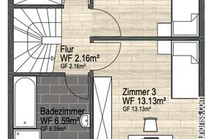 Ihr neues Zuhause in Reislingen – Reihenmittelhaus mit Garten und viel Potenzial – Die vollständige Adresse der Immobilie erhältst du vom Anbieter., 38446 Reislingen, Wolfsburg – Vorschaubild 22