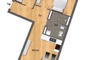 1 Monat mietfrei - 3 Zimmer, optimale Aufteilung – perfekt für Familie & Arbeiten zuhause – Belfortstraße 17b, 75172 Weststadt, Pforzheim – Vorschaubild 14