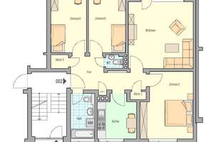 WWS - familienfreundliche 4-Raum Wohnung im EG – Westring 128, 32051 Herford – Vorschaubild 4
