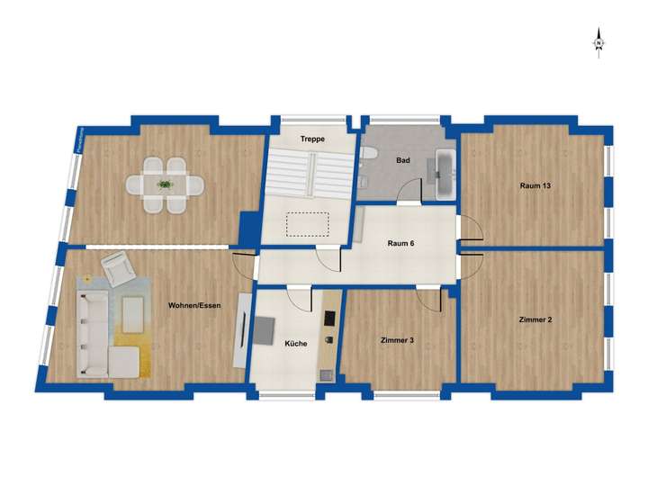 Grundriss 2. Obergeschoss