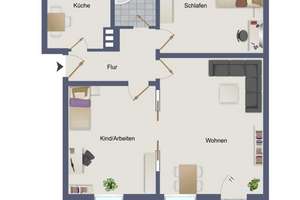 Erstbezug nach Sanierung: 3+1 Zimmer-Wohnung (93 m² zzgl. 8 m² Mansarde) – Die vollständige Adresse der Immobilie erhältst du vom Anbieter., 38118 Westliches Ringgebiet, Braunschweig – Vorschaubild 10