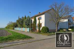 FELDRANDLAGE (Traumblick)  - *Einfamilienhaus oder Zweiparteienhaus mit Garage & Garten* – Rhein-Pfalz-Kreis – Vorschaubild 1