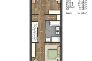 Traumhaus zur Miete: Reihenhaus mit großem Garten – Alter Sportplatz 8A, 38448 Brackstedt, Wolfsburg – Vorschaubild 19