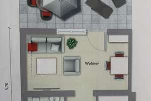 Attraktive 1-Zimmer-Wohnung mit Terrasse