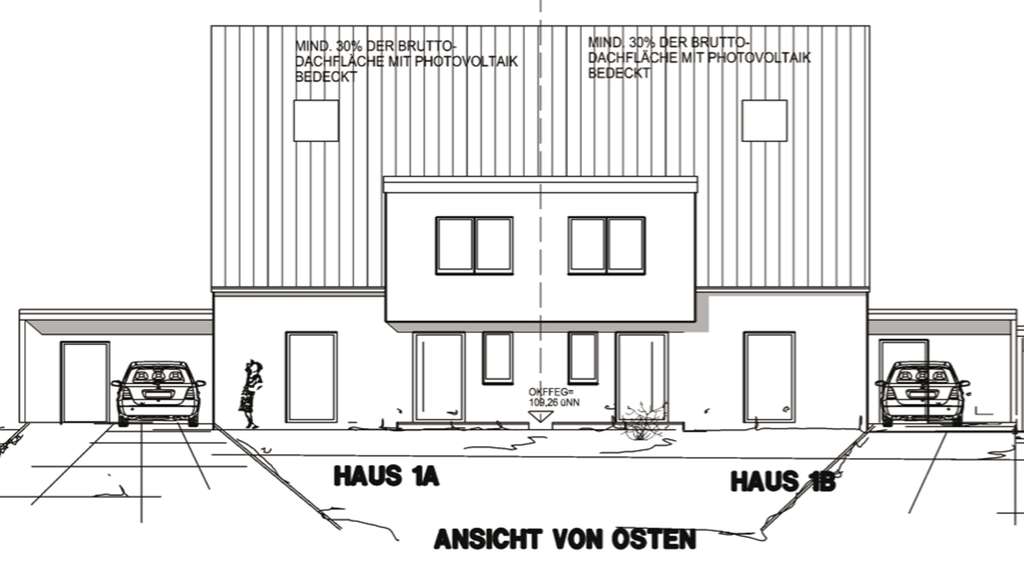 Immobilie in Verl - Neubau-Doppelhaushälfte mit Carport in grüner Lage von Verl! - Bild 4