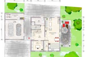 Junges, großes Einfam.-Wohnhaus mit Doppelgarage und Garten in ruhiger, sonniger Lage, Bj. 2021, Wo – Die vollständige Adresse der Immobilie erhältst du vom Anbieter., 96181 Rauhenebrach – Vorschaubild 31