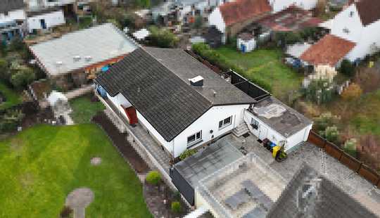 Bild von Wohnen auf einer Ebene - Bungalow in Bauschheim