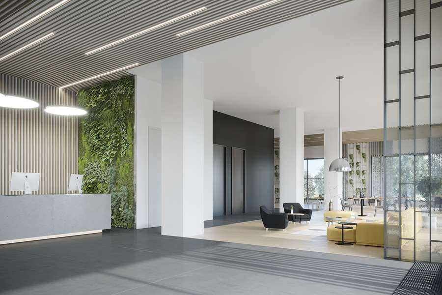 Büro Visualisierung