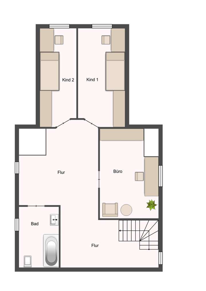 Grundriss Dachgeschoss