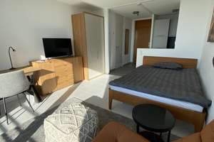 Modernisierte 1-Zimmer-Wohnung mit Luxus- Vollmöblierung in München Bogenhausen – Freischützstr. 110, 81827 Johanneskirchen, München – Vorschaubild 2