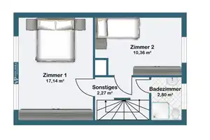 Familienfreundliches Reihenmittelhaus mit Garten und Terrasse in der List – Hannover – Vorschaubild 15