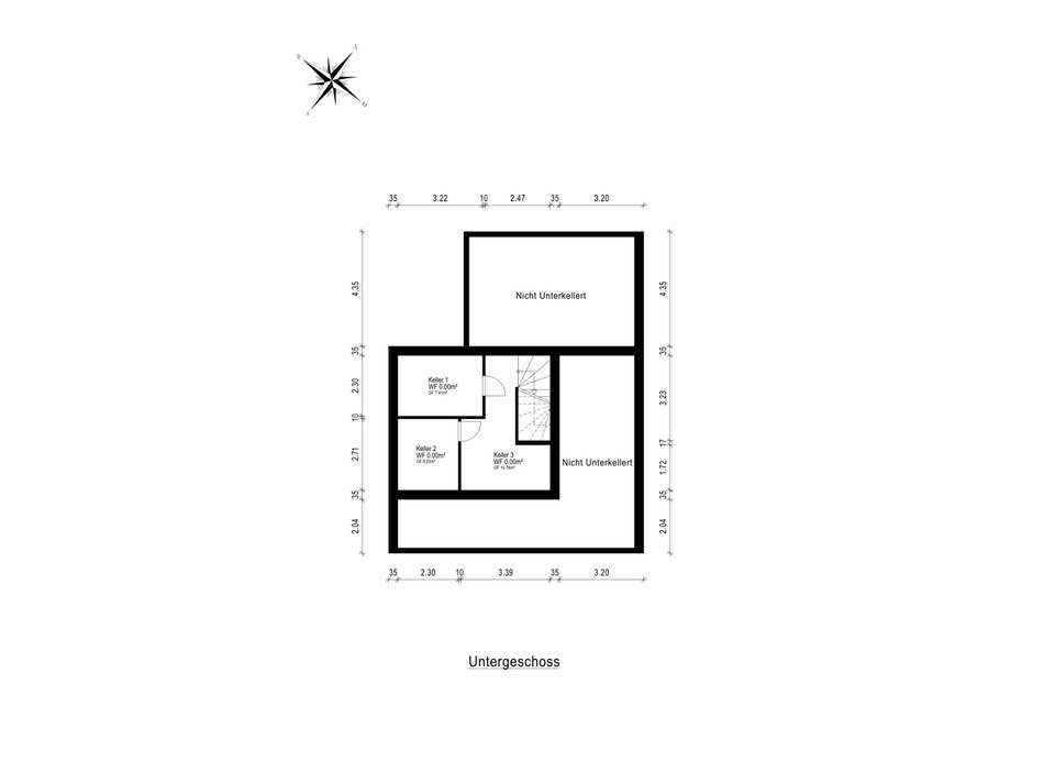 Grundriss - Untergeschoss