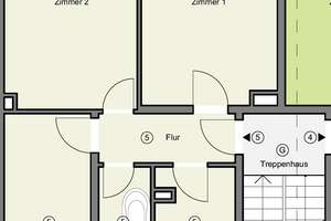 3-Raumwohnung - 61qm - Neue Neustadt - Erstbezug nach Sanierung – Umfassungsweg 2, 39124 Neue Neustadt, Magdeburg – Vorschaubild 8