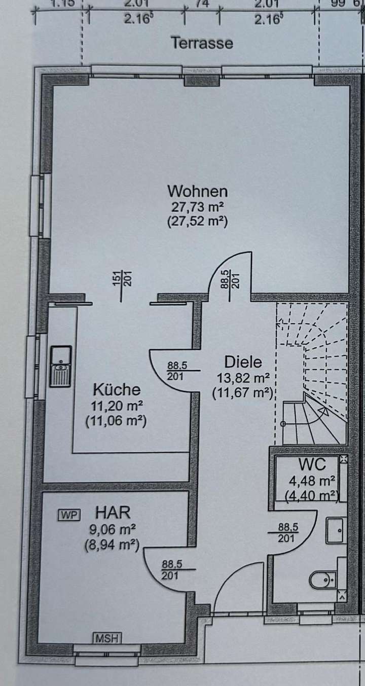 Grundriss Erdgeschoss