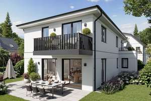 NEUBAU: Großzügige 3-Zimmer-Wohnung mit direkt zugänglichem Hobbyraum und traumhaftem  Garten – Marienburger Straße 47, 81929 Englschalking, München – Vorschaubild 1