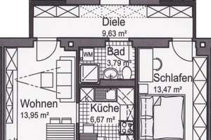 2-Raum-Wohnung mit modernem Laminat in TOP-Kaßberg Lage – Rudolf-Marek-Straße 7, 9112 Kaßberg, Chemnitz – Vorschaubild 4