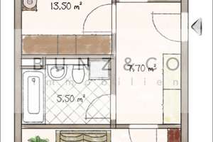 Provisionsfrei: Gemütliche Dachgeschoss-Wohnung mit Westbalkon und Alpenblick! – Sankt-Wendel-Str 45, 81379 Thalkirchen, München – Vorschaubild 27